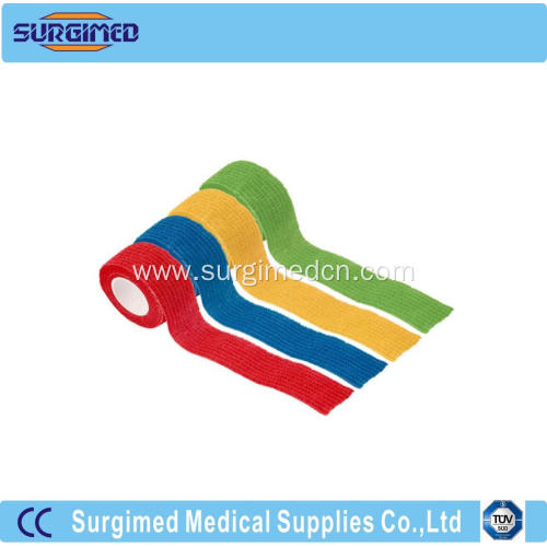 Colorful Elastic Self Adhesive Horse Bandage